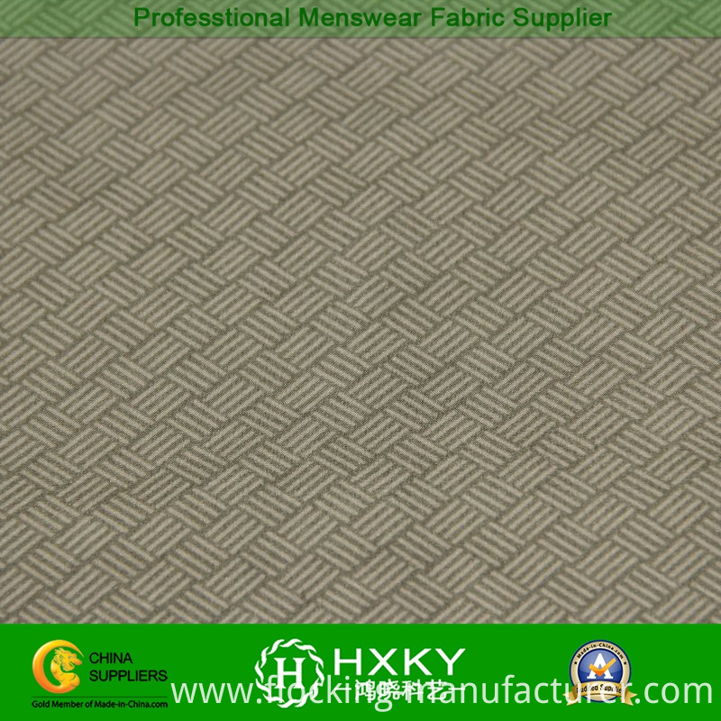 Printing of New Design Polyester Fabric for Men's Outerwear